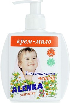 Фото Аленка Крем-мыло жидкое детское с экстрактом череды 200 мл