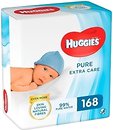 Фото Huggies Влажные салфетки детские Pure Extra Care 3x56 шт