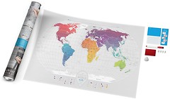 Фото 1dea.me Скретч-карта мира Travel Map Air World (4820191130418)
