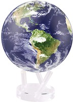 Фото Mova Globe Глобус самовращающийся Земля в облаках (MG-6-STE-C)