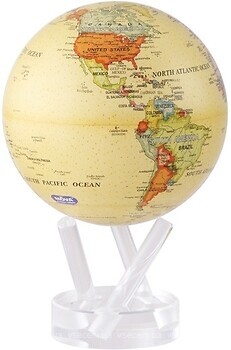 Фото Solar Globe Глобус самовращающийся Ретро-карта (MG-45-ATE)