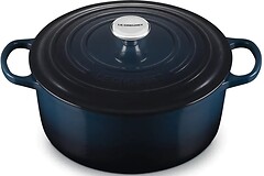Фото Le Creuset Signature Cast Iron Round Casserole 5.3 л Nuit (21177261294475)