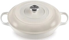 Фото Le Creuset Modern Heritage Shallow Casserole 2.6 л Meringue (21701287164430)