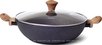 Фото Fissman Cosmic Black 30 см с крышкой (4349)