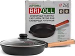 Фото Brizoll Optima с крышкой 260x40 мм (О2640-Р-С)