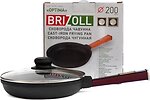Фото Brizoll Optima-Bordo с крышкой 200x35 мм (О2035-Р2-С)