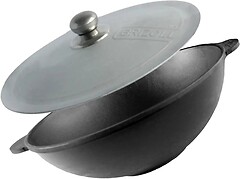 Фото Brizoll Wok 300x100 мм с алюминиевой крышкой (W30-4)