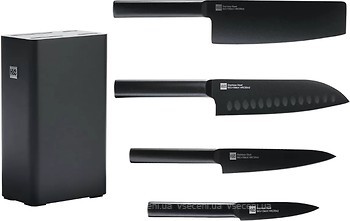 Фото Huo Hou Premium 5-Dish Knife Set with Stand (HU0076)