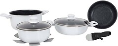 Фото Gimex Cookware Set Induction White (6977221)