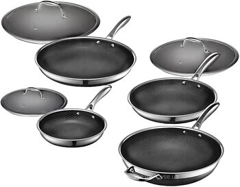 Фото HexClad Hybrid Cookware Set 7 PC (CS-HXC-004)