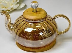 Фото Aromisto Пампкин янтарный на подставке (16113)