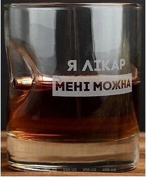 Фото BeriDari Я лікар мені можна (BD-BULLET-GLASS-58)