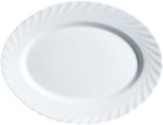 Фото Luminarc блюдо овальное 35 см Trianon White (E9667)