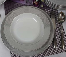 Фото Cmielow Yvonne E520 набор тарелок для супа 22.5 см