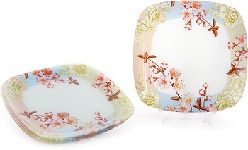 Фото Bonadi набор тарелок 6 шт Цветущая вишня (809-275) 