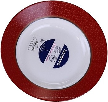 Фото Luminarc тарелка для супа Soen Red (P2271)