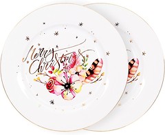 Фото Lefard набор тарелок обеденных Рождественский олень (924-454)