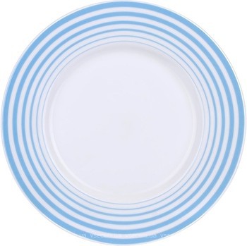 Фото DPL Lines Light Blue тарелка для салата 21.3 см