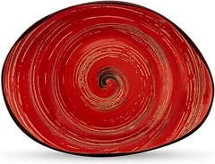 Фото Wilmax блюдо Spiral Red (WL-669242/A)