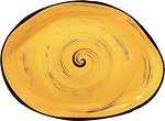 Фото Wilmax блюдо Spiral Yellow (WL-669442/A)