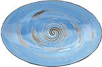 Фото Wilmax блюдо Spiral Blue (WL-669640/A)
