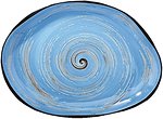 Фото Wilmax блюдо Spiral Blue (WL-669642/A)
