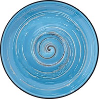 Фото Wilmax блюдце 14 см Spiral Blue (WL-669635/B)