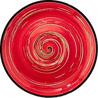 Фото Wilmax блюдце 12 см Spiral Red (WL-669234/B)