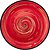 Фото Wilmax блюдце 14 см Spiral Red (WL-669235/B)