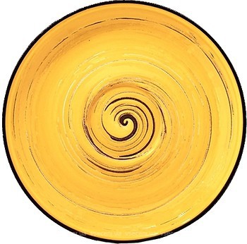 Фото Wilmax блюдце 12 см Spiral Yellow (WL-669434/B)
