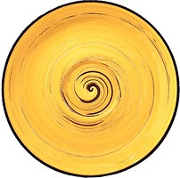 Фото Wilmax блюдце 14 см Spiral Yellow (WL-669435/B)