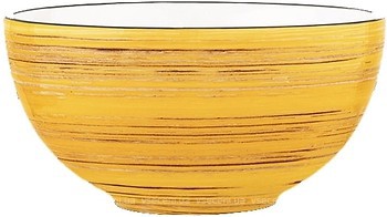 Фото Wilmax салатник 14 см Spiral Yellow (WL-669430/A)