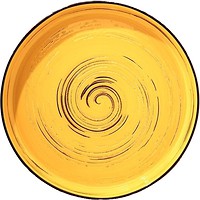 Фото Wilmax тарелка Spiral Yellow 23 см (WL-669419/A)