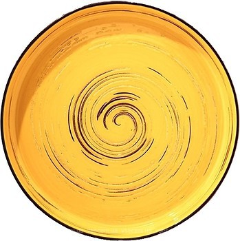 Фото Wilmax тарелка Spiral Yellow 28 см (WL-669420/A)