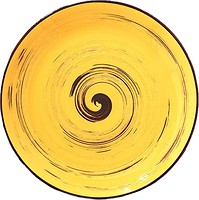 Фото Wilmax тарелка Spiral Yellow 25.5 см (WL-669414/A)