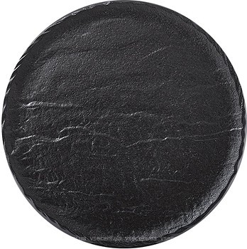Фото Wilmax тарелка Slatestone 25.5 см Black (WL-661126/A)