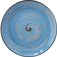 Фото Wilmax тарелка Spiral Blue 20.5 см (WL-669612/A)