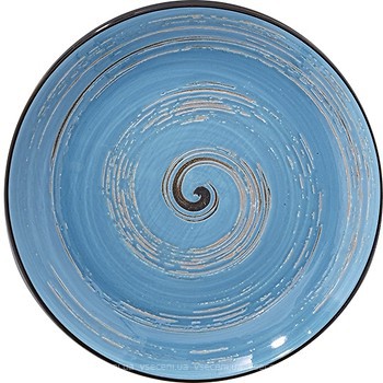 Фото Wilmax тарелка Spiral Blue 20.5 см (WL-669612/A)