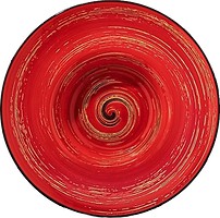 Фото Wilmax тарелка глубокая Spiral Red 20 см (WL-669222/A)