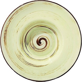 Фото Wilmax тарелка глубокая Spiral Pistachio 22.5 см (WL-669123/A)