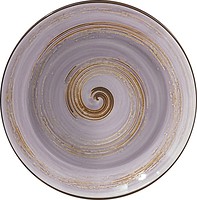 Фото Wilmax тарелка глубокая Spiral Lavander 25.5 см (WL-669727/A)