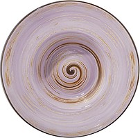 Фото Wilmax тарелка глубокая Spiral Lavander 22.5 см (WL-669723/A)