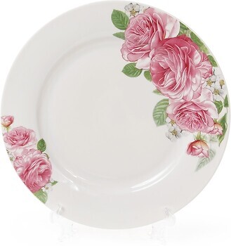 Фото Bonadi набор тарелок 12 шт Розовые розы (320-120)