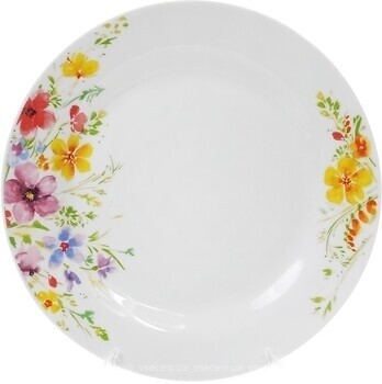 Фото Bonadi набор тарелок 12 шт Акварельные Цветы (970-213)