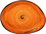 Фото Wilmax блюдо Spiral Orange (WL-669342/A)