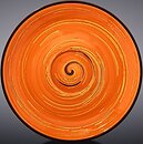 Фото Wilmax блюдце 12 см Spiral Orange (WL-669334/B)