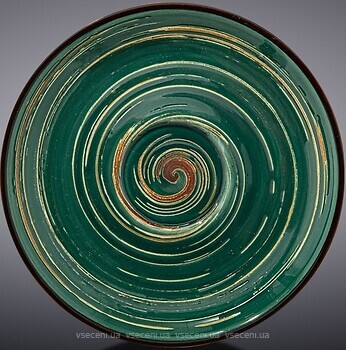 Фото Wilmax блюдце 15 см Spiral Green (WL-669536/B)