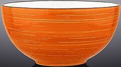 Фото Wilmax салатник 19 см Spiral Orange (WL-669332/A)