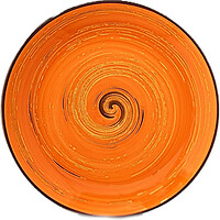 Фото Wilmax тарелка Spiral Orange 20.5 см (WL-669312/A)