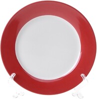 Фото Lora NP111PL Red тарелка десертная 20 см